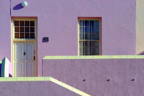 Coloured houses in Bo Kaap