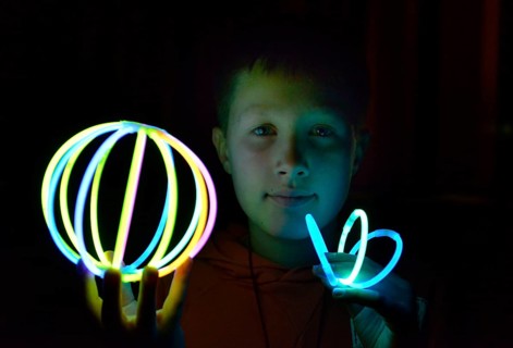 Boy with game