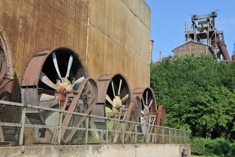 Disused steelworks