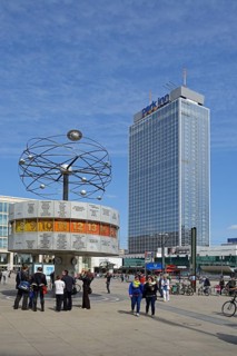 World Time Clock and Park Inn Hotel