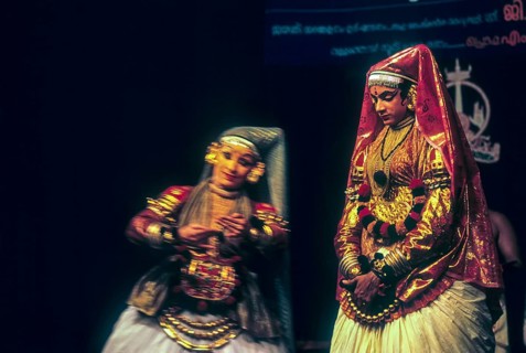Minukku radiant characters the female characters are also performed by men in Kathakali dance