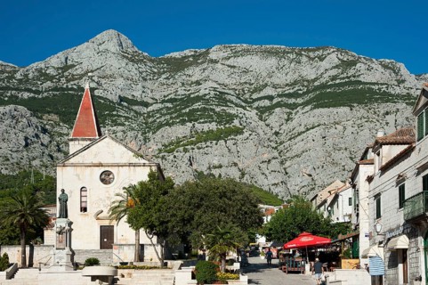 Kacic Square with Sveti Marco Church