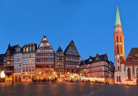 Half-timbered houses