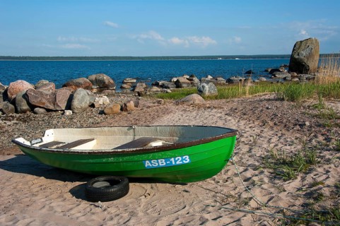 Boat at beach