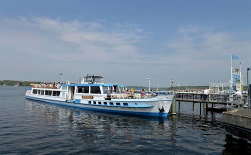 Excursion steamer 'Sperber'