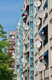 Satellite dishes