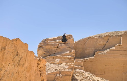 Sandstone quarry Jabal as-Silsila