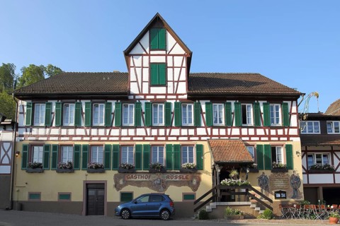 Gasthof Roessle in main street