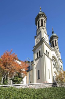 Neo-Romanesque St. John the Baptist Church in Todtnau