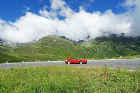 Vintage car rally Silvretta Classic 2022
