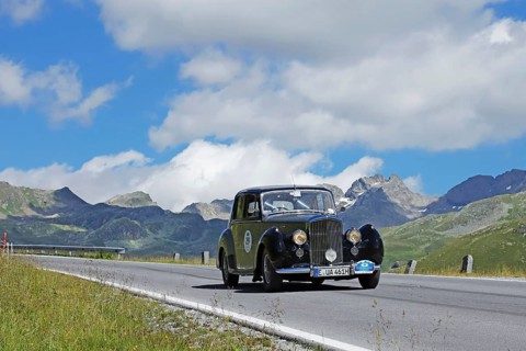 Vintage car rally Silvretta Classic 2022