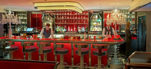 At the Bar London Department Store Harrods England