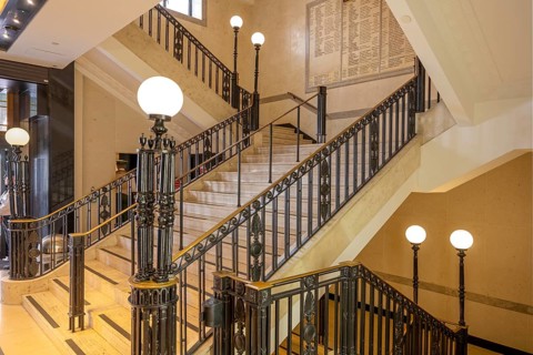 Staircase Department Store Harrods London England