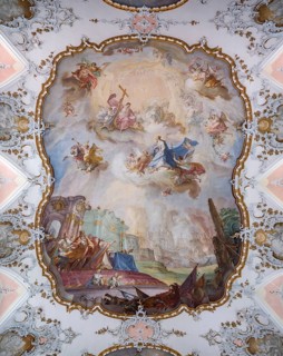 Rococo church of St. Ulrich