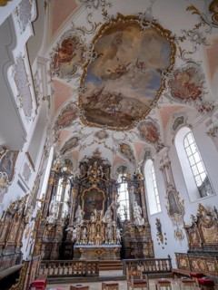 Rococo church of St. Ulrich