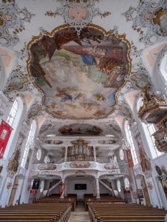 Rococo church of St. Ulrich