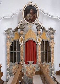 Rococo church of St. Ulrich