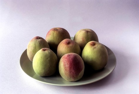 Peach fruits