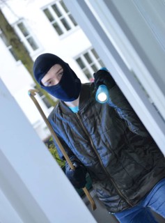 Symbol photo home burglary