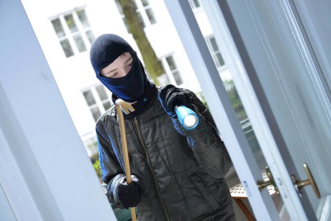 Symbol photo home burglary