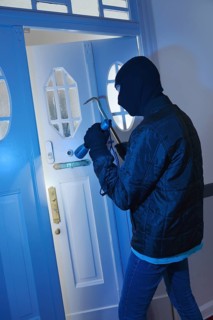 Symbol photo home burglary