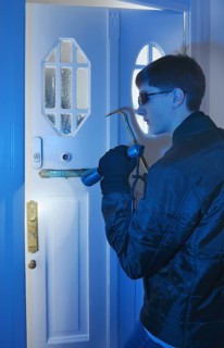 Symbol photo home burglary