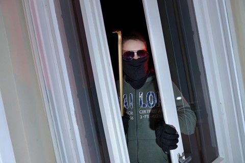 Symbol photo home burglary