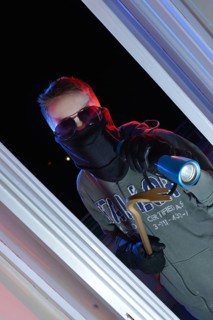 Symbol photo home burglary