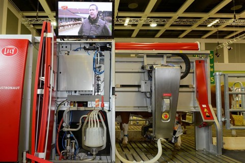 Lely milking machine