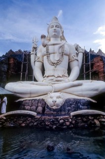 65 feet tall Lord Shiva in Shivoham Shiva Temple