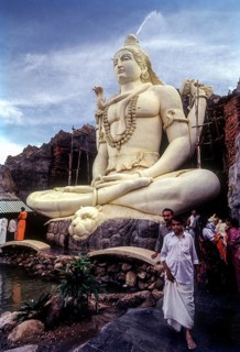 65 feet tall Lord Shiva in Shivoham Shiva Temple