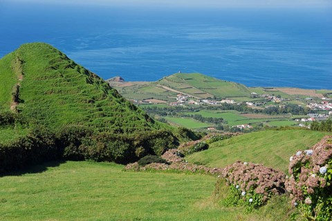View from the crater
