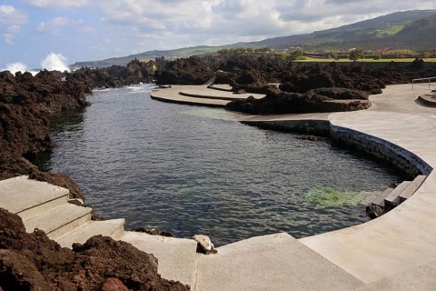 Lava pool