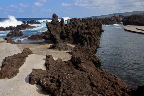 Lava pool