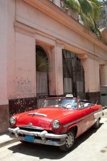 Mercury Vintage Car with Radiator Figure