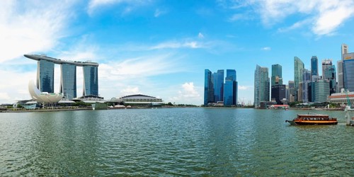 Marina Bay Sands Hotel and Science Museum