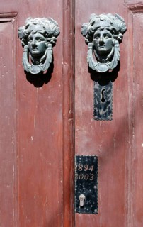 Old door knocker