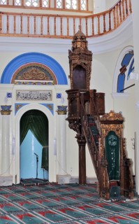 Prayer chair in mosque
