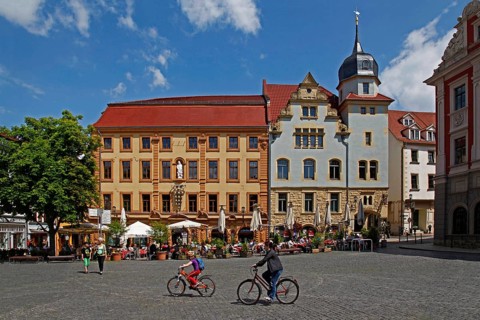 Main market square and historic town hall