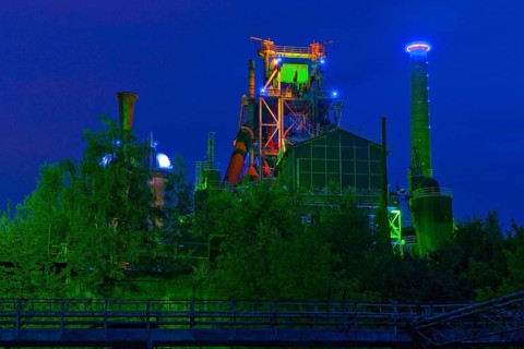 Disused steelworks