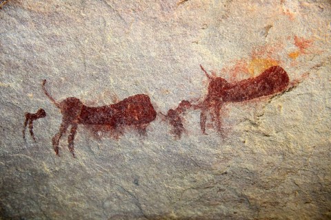 Ancient rock art