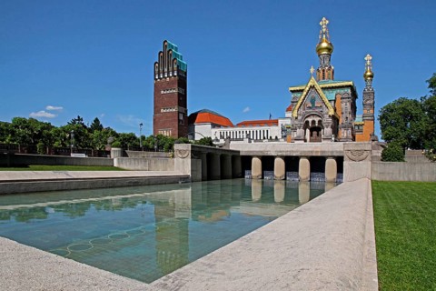 Mathildenhoehe with Wedding Tower