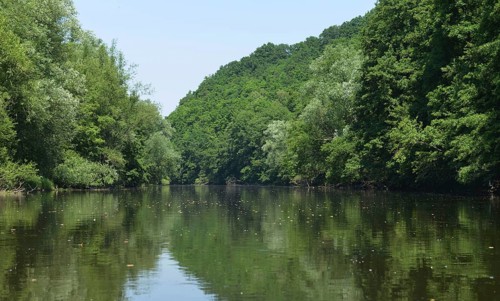 Saale near Rudolstadt