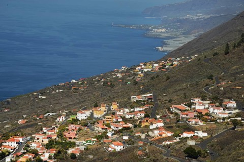The San Antonio volcano on La Palma
