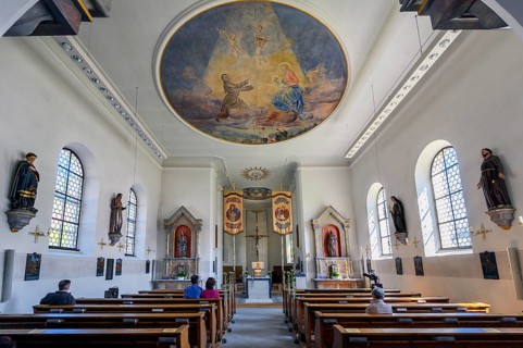 St. Anton Parish Church in Balderschwang