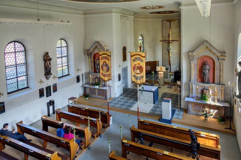St. Anton Parish Church in Balderschwang