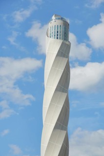 Thyssenkrupp TK Elevator test tower 242m built 2017 in Rottweil