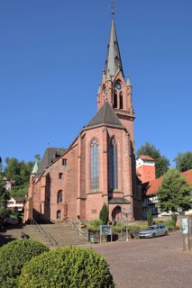 Neo-Gothic St. Peter and Paul Town Church in Calw