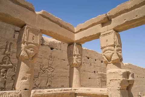 Kiosk on the temple roof