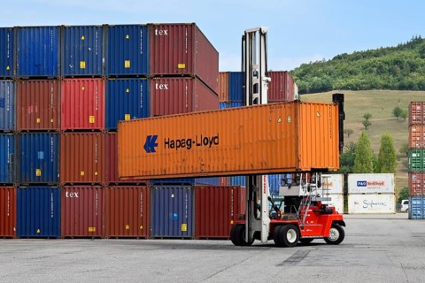 Container Stacker Container Hapag Lloyd